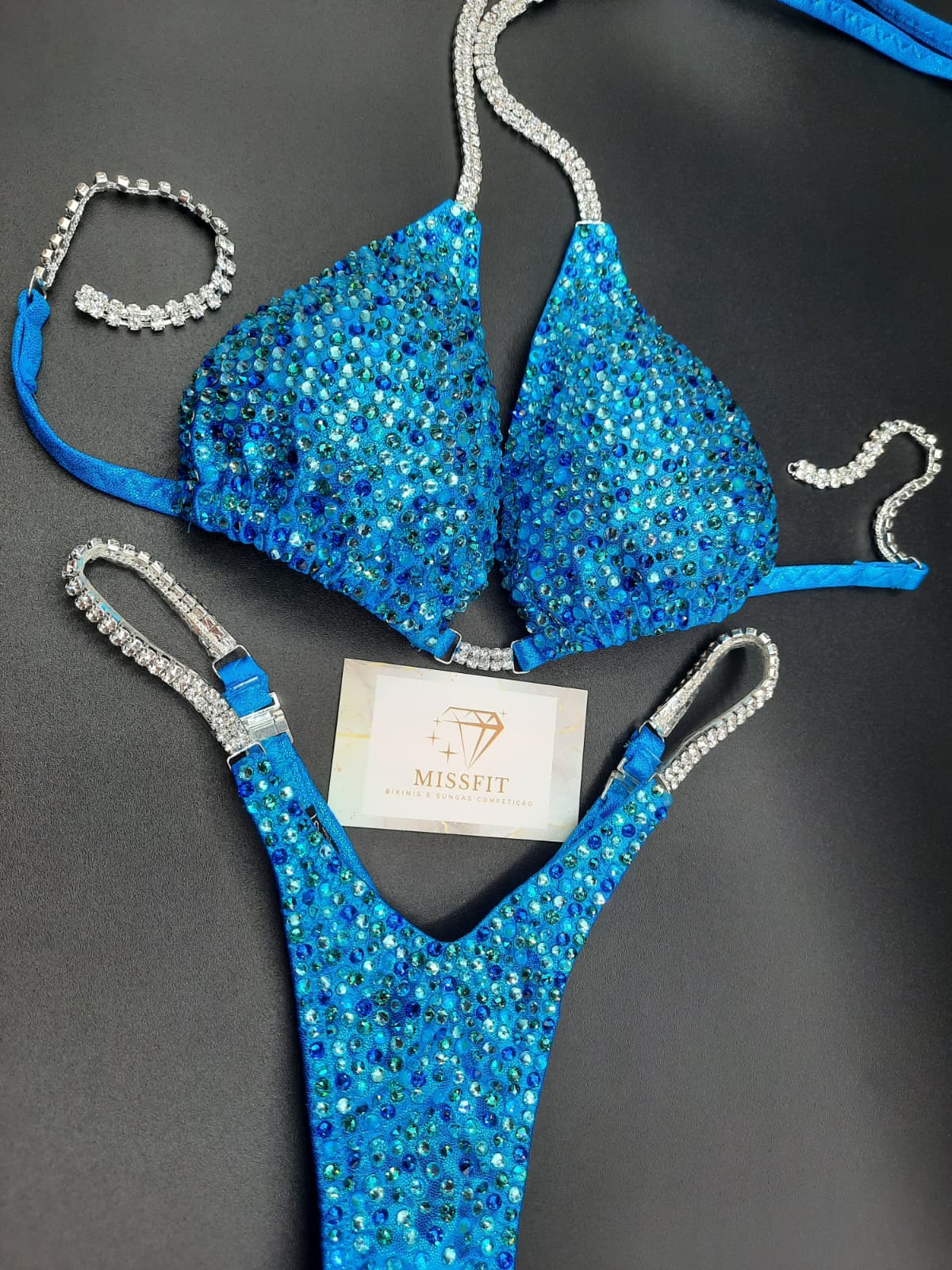 Swarovsky Blue